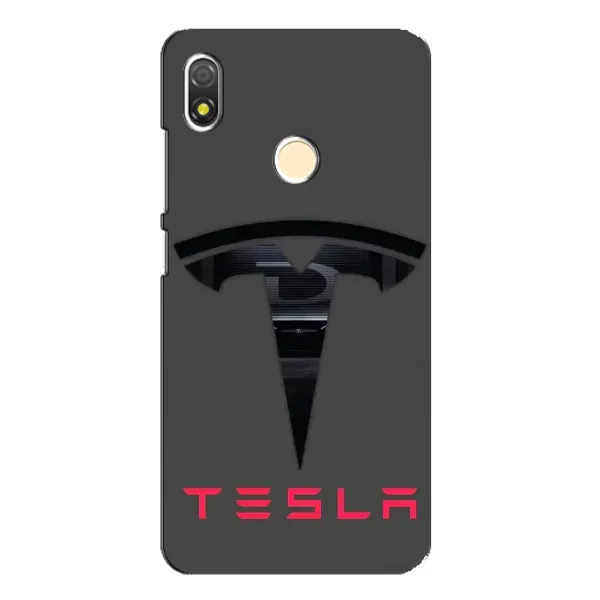 Чехол с рисунком «Logo TESLA» для TECNO POP 3
