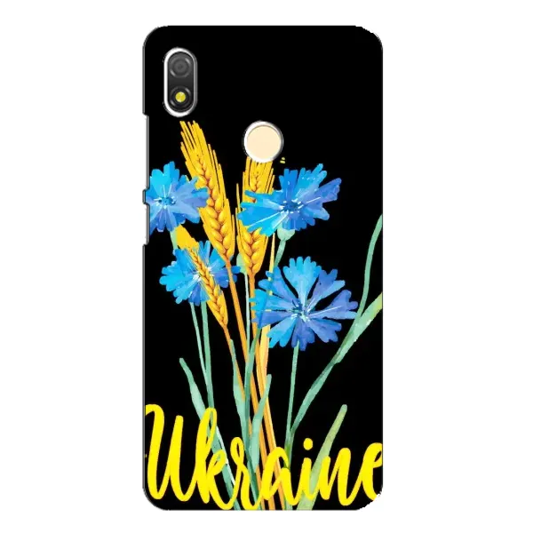 Чехол с рисунком «Ukraine в цветочках» для TECNO POP 3 Чехол с рисунком «Ukraine в цветочках» для TECNO POP 3