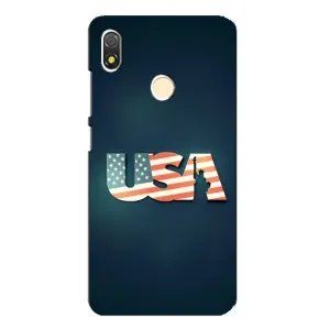 Чехол Флаг USA для TECNO POP 3 (USA)