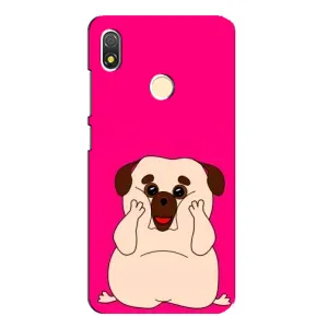 Чехол (ТПУ) Милые собачки для TECNO POP 3 (Веселый Мопсик)