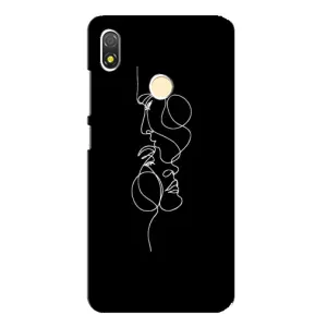 Силиконовые Чехлы Любимому человеку для TECNO POP 3 (Влюбленная пара)