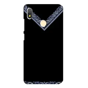 Силиконовый Чехол на TECNO POP 3 (Воротник вышиванки)