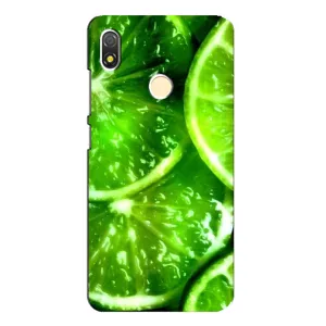 Чохол з зображенням смачної їжі для TECNO POP 3 (Яскравий Лайм)