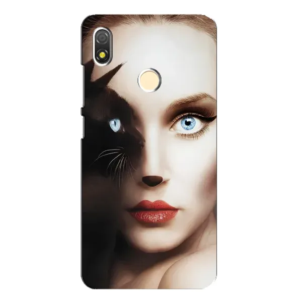 Чехол с рисунком «Женщина кошка» для TECNO POP 3 Чехол с рисунком «Женщина кошка» для TECNO POP 3