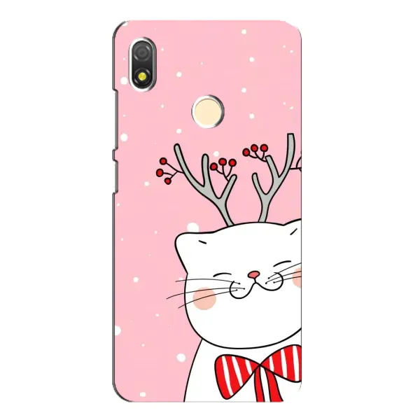 Чехол с рисунком «Зимний кот» для TECNO POP 3 Чехол с рисунком «Зимний кот» для TECNO POP 3