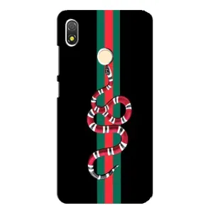 Чехлы Бренд GUCCI для TECNO POP 3 (Змей Гуччи)