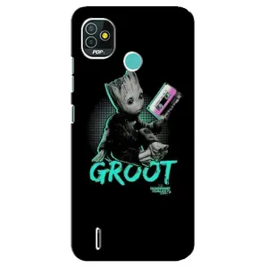 Чехол Супергерои Марвел на Техно Поп 4 лте (Groot)