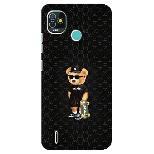 Чехол с рисунком «GUCCI Teddy» для TECNO Pop 4 LTE