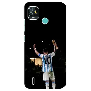 Чохли Лео Мессі Аргентина для TECNO Pop 4 LTE (Лео Чемпіон)
