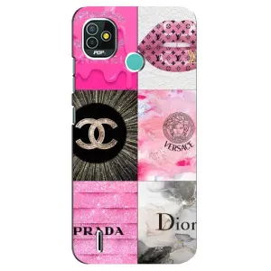 Чохол (Dior, Prada, YSL, Chanel) для TECNO Pop 4 LTE (Модніца)