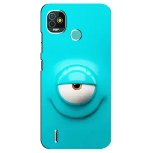 Силиконовые Чехлы (смешные стикеры) для TECNO Pop 4 LTE (Одноглазик)