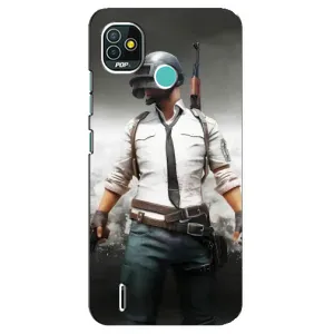 Чохол з картинкою "Герой Pubg" на TECNO Pop 4 LTE (Пабг)