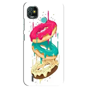 Чехол с изображением  вкусной еды для TECNO Pop 4 LTE (Сочные пончики)