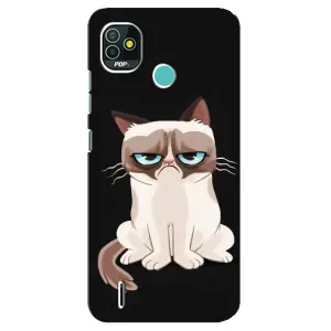 Чехол на тематику: Коты для TECNO Pop 4 LTE (Взгляд кота)