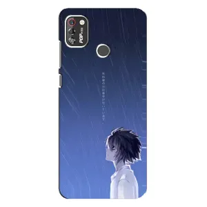 Чехол с персонажами АНИМЕ на TECNO POP 4 Pro (Anime L)
