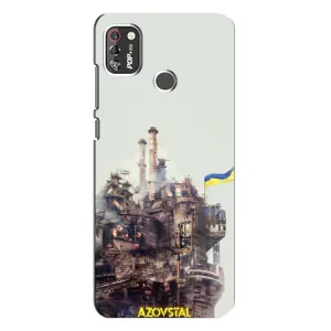 Чохли на військову тематику для TECNO POP 4 Pro (Азовсталь)