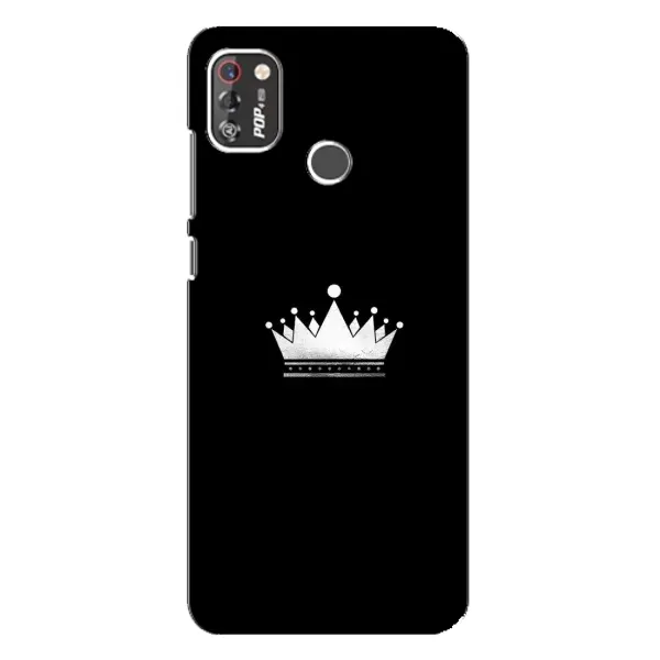Чохол з малюнком «Біла корона» для TECNO POP 4 Pro Чохол з малюнком «Біла корона» для TECNO POP 4 Pro