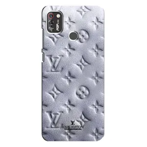 Текстурний Чохол Louis Vuitton для Техно Поп 4 про (Білий ЛВ)