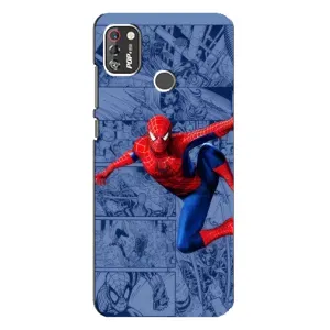 Силиконовый Чехол для TECNO POP 4 Pro (Человек Паук)