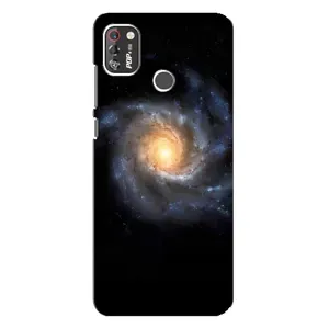 Чохли КОСМОС на TECNO POP 4 Pro (Чорна дира)