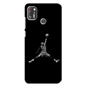 Силіконовый Чохол Nike Air Jordan на Техно Поп 4 про (Джордан)