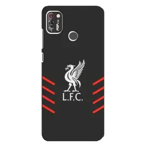 Силиконовые Чехлы принт Футбол на TECNO POP 4 Pro (Эмблема Liverpool)
