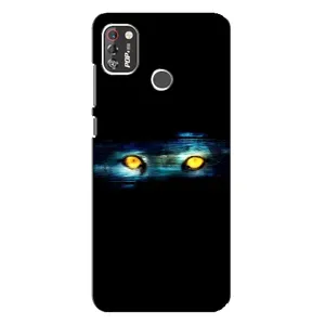 Чехлы с изображением разных животных для TECNO POP 4 Pro (Глаза)