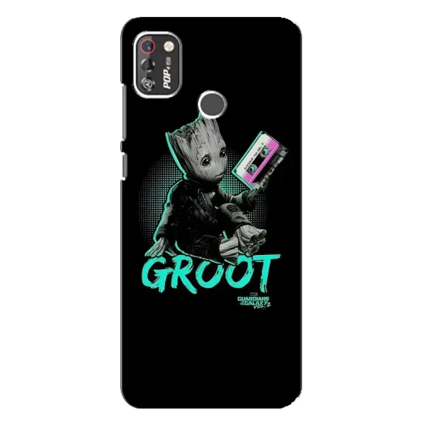 Чехол с рисунком «Groot» для TECNO POP 4 Pro