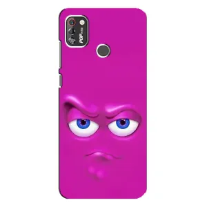 Силиконовые Чехлы (смешные стикеры) для TECNO POP 4 Pro (Хитрая мордочка)