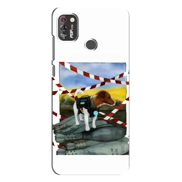 Чехол с рисунком «Храбрый Патрон» для TECNO POP 4 Pro Чехол с рисунком «Храбрый Патрон» для TECNO POP 4 Pro