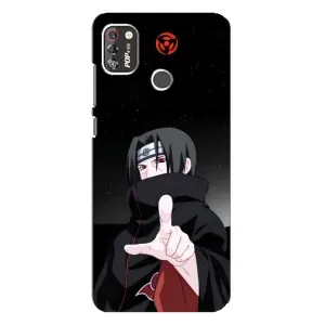 Чехлы с картинкой Итачи Учиха на TECNO POP 4 Pro (Итачи Знак)