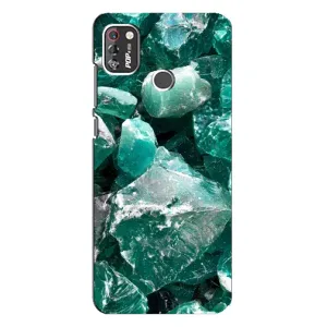 Чехол (Дорого -богато) на TECNO POP 4 Pro (Изумруд)