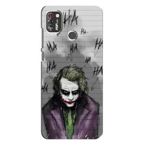Чохли з картинкою Джокера на TECNO POP 4 Pro (Joker клоун)