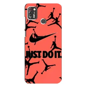 Силиконовый Чехол Nike Air Jordan на Техно Поп 4 про