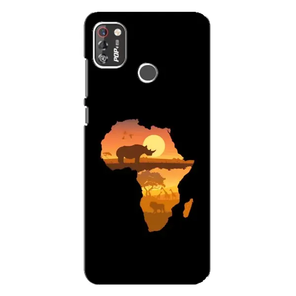 Чехол с рисунком «Карта» для TECNO POP 4 Pro Чехол с рисунком «Карта» для TECNO POP 4 Pro