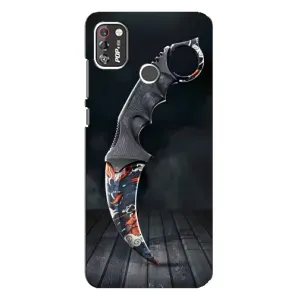 Чехол КИБЕРСПОРТ для TECNO POP 4 Pro (Кинжал КС ГО)