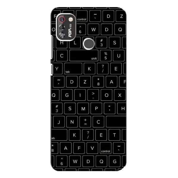 Чехол с рисунком «Клавиатура» для TECNO POP 4 Pro Чехол с рисунком «Клавиатура» для TECNO POP 4 Pro