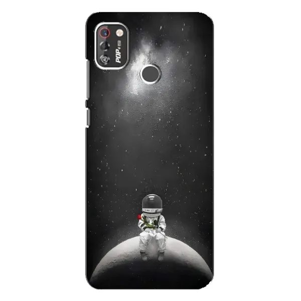 Чехол с рисунком «Космонавт романтик» для TECNO POP 4 Pro Чехол с рисунком «Космонавт романтик» для TECNO POP 4 Pro