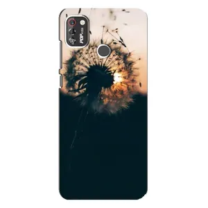 Силіконовий Чохол з кульбабками на TECNO POP 4 Pro (Гарна кульбабка)