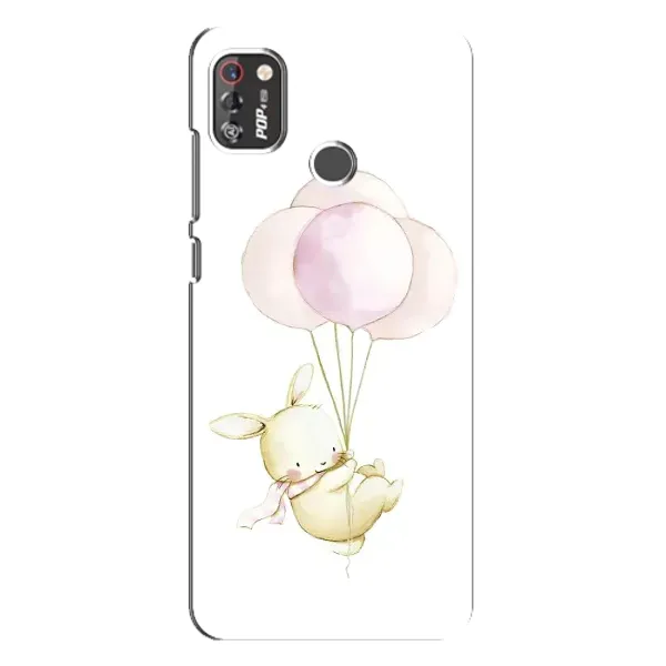 Чехол с рисунком «Кролик и шарики» для TECNO POP 4 Pro Чехол с рисунком «Кролик и шарики» для TECNO POP 4 Pro