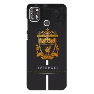 Силиконовые Чехлы принт Футбол на TECNO POP 4 Pro (Liverpool)