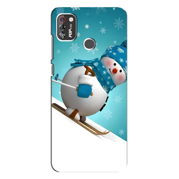 Чехол с рисунком «Лыжник» для TECNO POP 4 Pro Чехол с рисунком «Лыжник» для TECNO POP 4 Pro