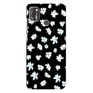 Чохол з ромашками на TECNO POP 4 Pro (Маленькі ромашки)