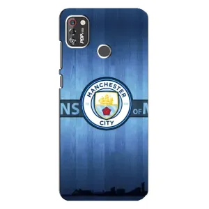 Силиконовые Чехлы принт Футбол на TECNO POP 4 Pro (ManCity)