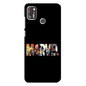 Силиконовый Чехол для TECNO POP 4 Pro (MARVEL)