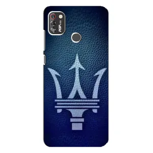 Чехлы с тематикой "Крутые машины" на TECNO POP 4 Pro (Лого Maserati)