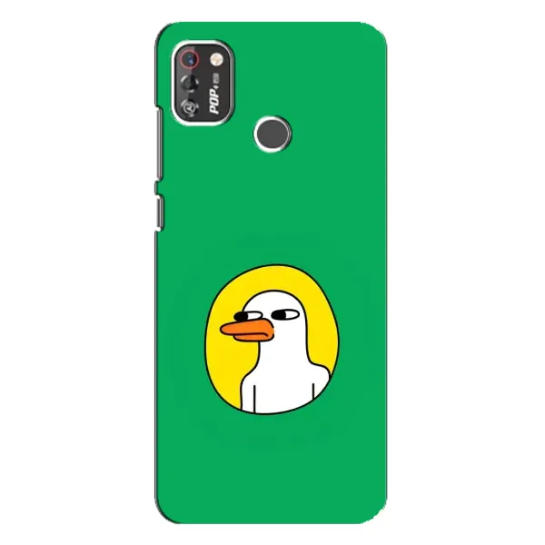 Чехол с рисунком «Мем Утка» для TECNO POP 4 Pro Чехол с рисунком «Мем Утка» для TECNO POP 4 Pro