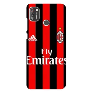 Чехлы с ТОП Футбольными клубами на TECNO POP 4 Pro (Milan)