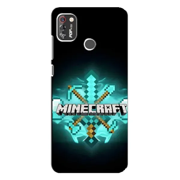 Чехол с рисунком «MineCraft 2» для TECNO POP 4 Pro