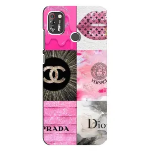 Чохол (Dior, Prada, YSL, Chanel) для TECNO POP 4 Pro (Модніца)